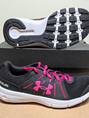 🆕 Women's 6.5 Under Armor Dash Run 2 - Running, Casual, Walking Shoes Sneakers